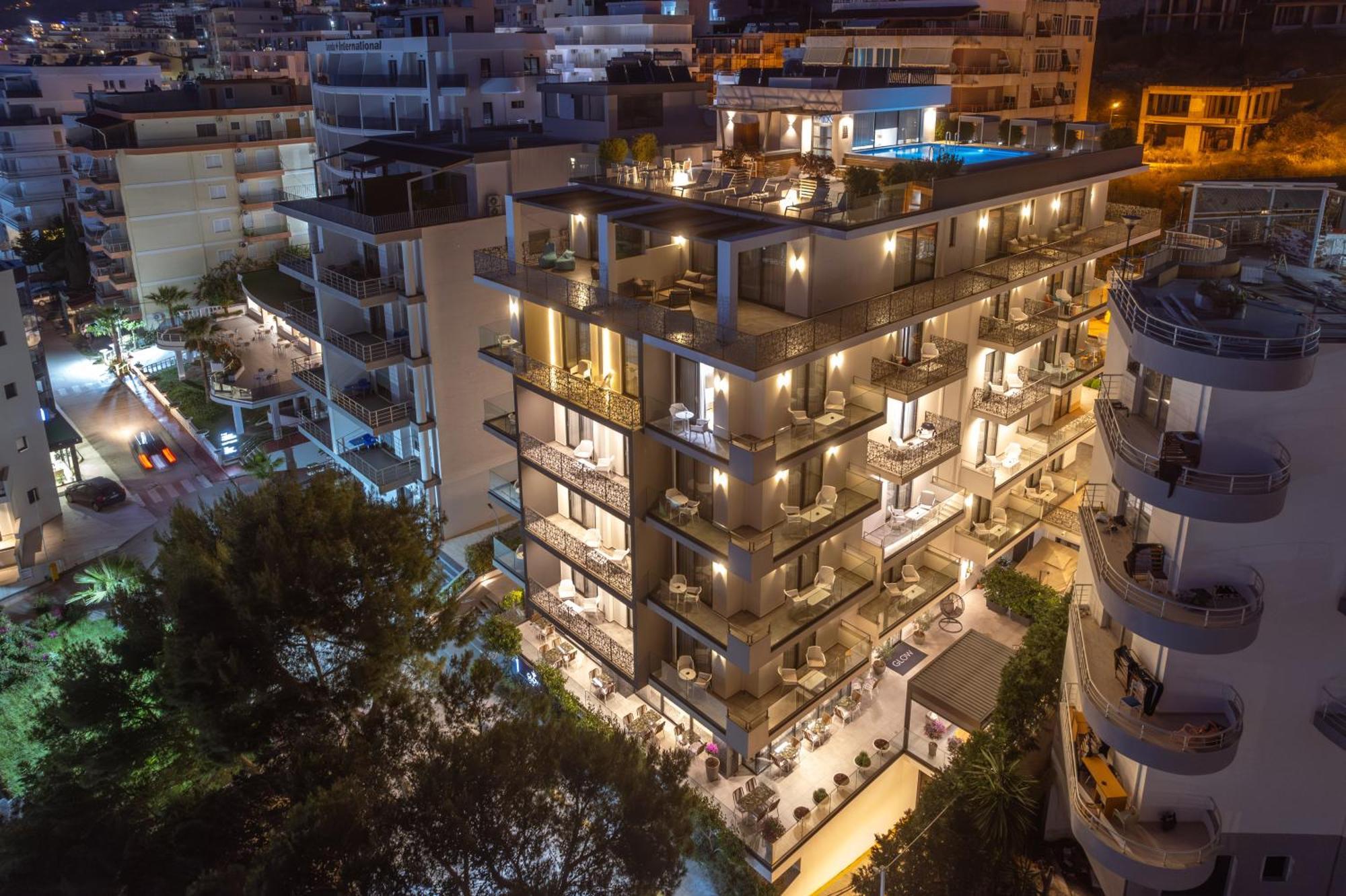 Glow Boutique Hotel & Suites Sarandë 외부 사진
